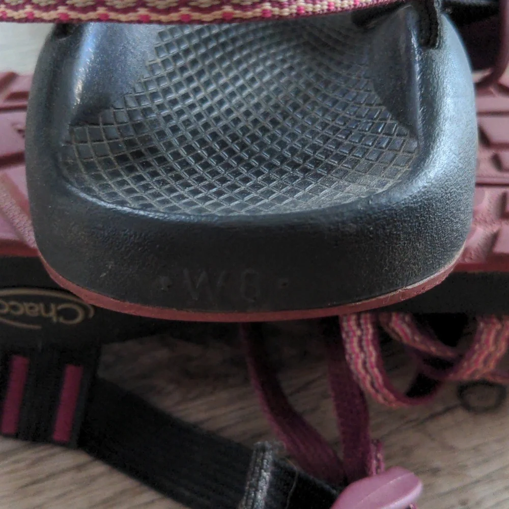 Chacos Pink Women's Sandals - Picture 3 of 4